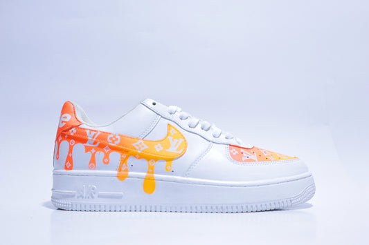 Custom Sunset Drip AF1