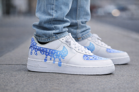 custom LV Drip AF1