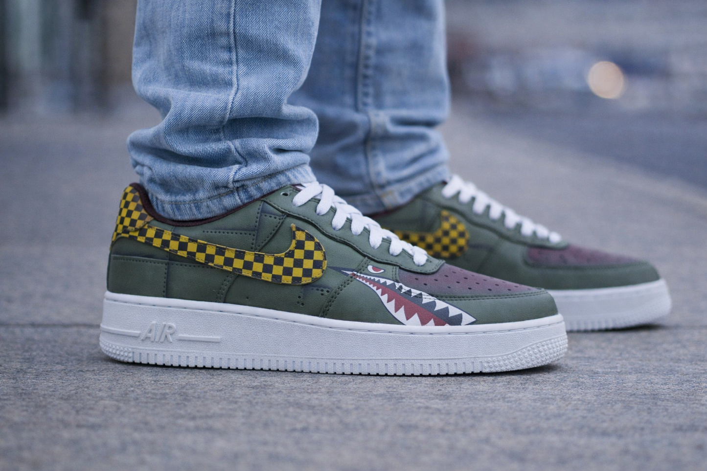 Toxic Camo Shark AF1