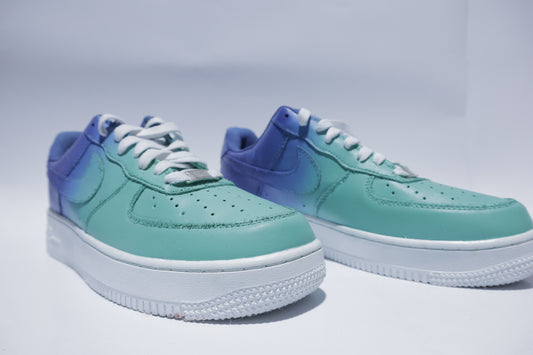 custom spirit blue af1