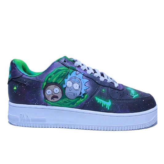 custom rick and morty AF1