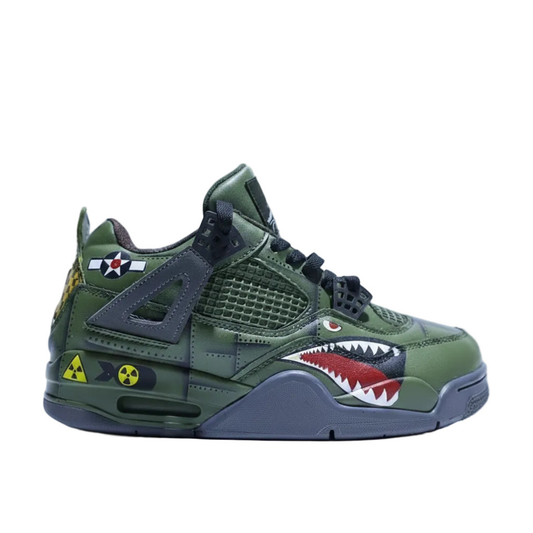 custom air warhawk jordan 4s