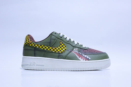 custom warhwak AF1